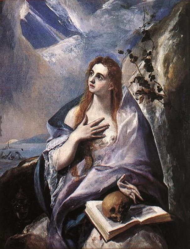 Unknown The Magdalene By El Greco